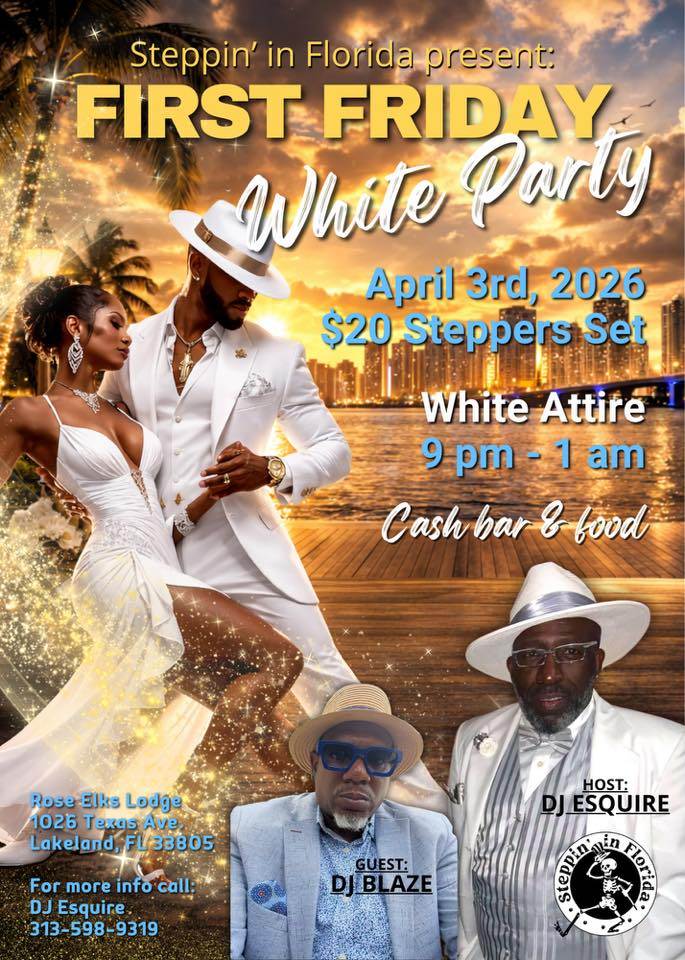 FIRST FRIDAY White Party