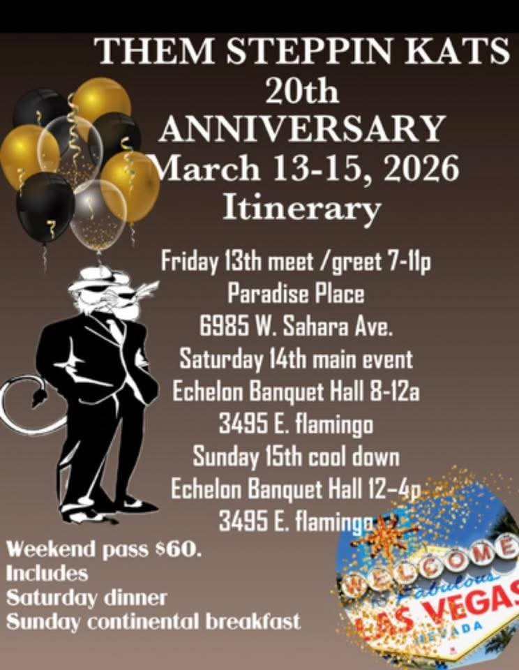THEM STEPPIN KATS 20th ANNIVERSARY