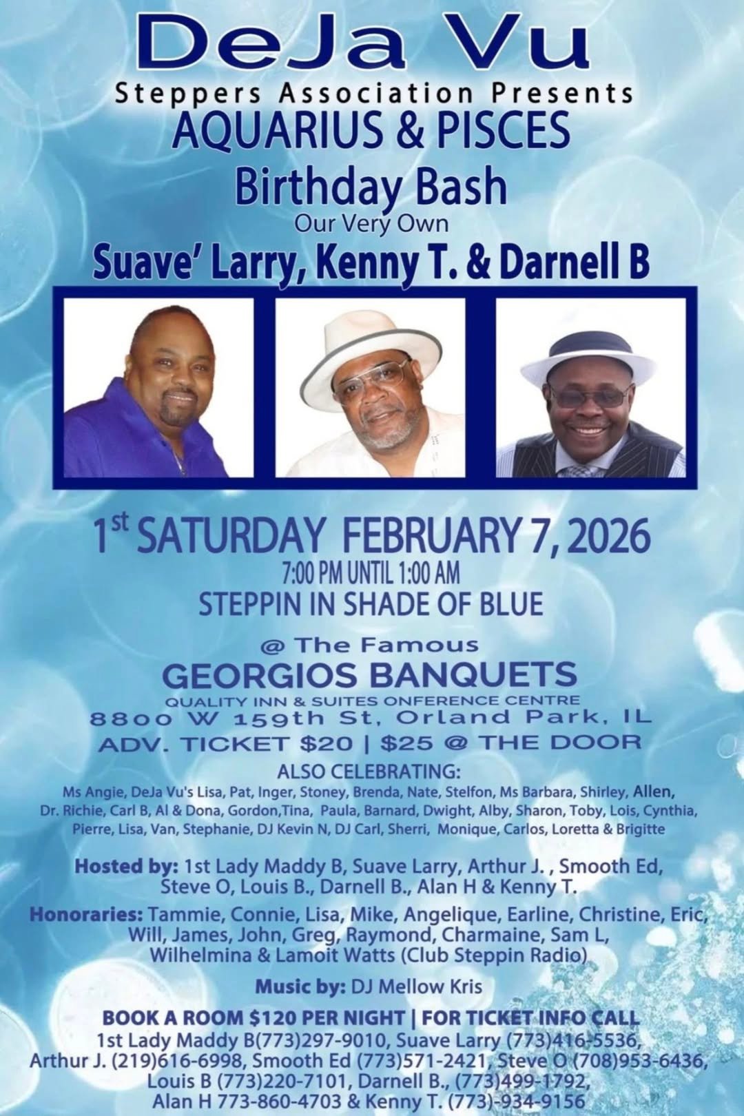 AQUARIUS & PISCES Birthday Bash