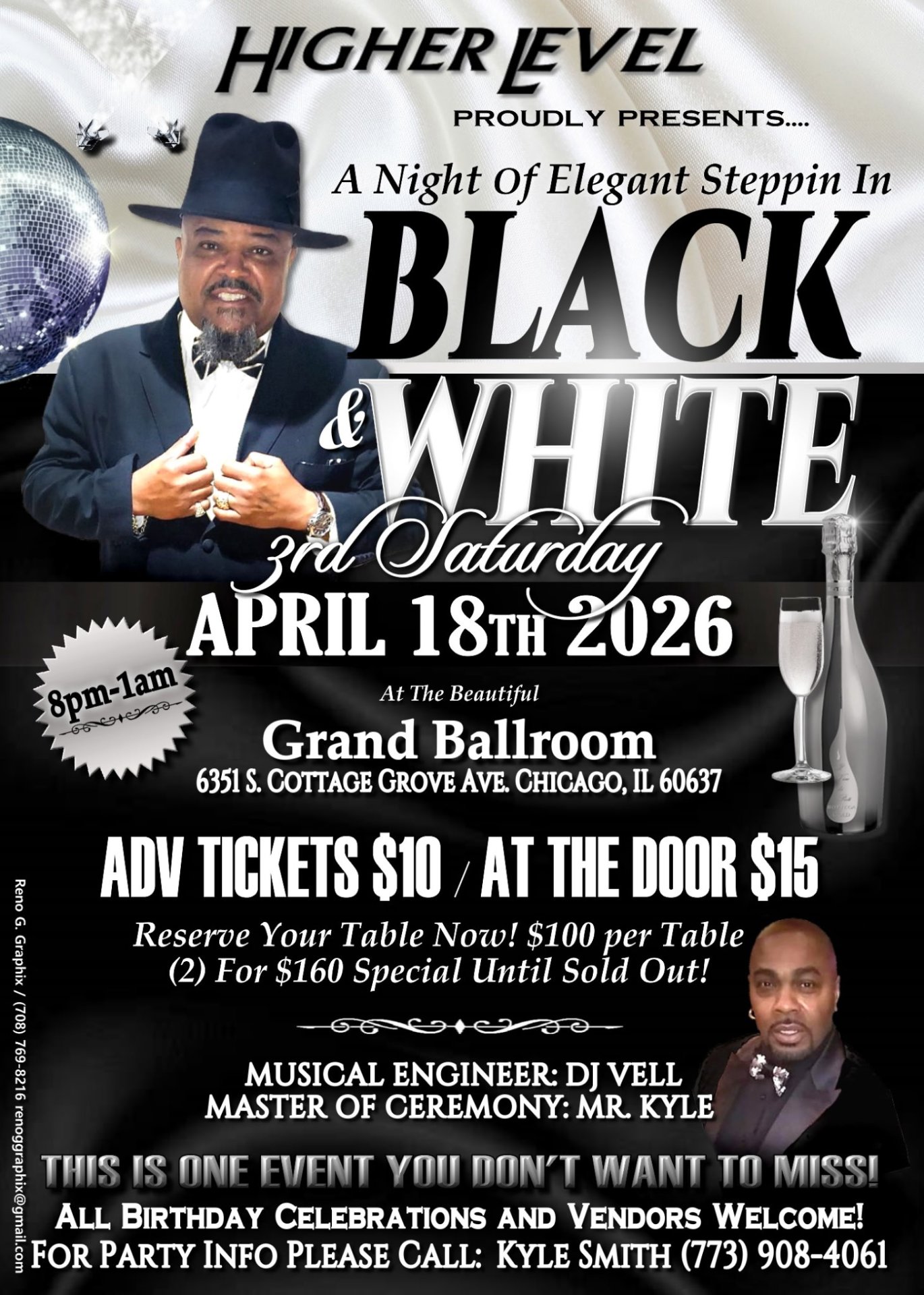 A Night Of Elegant Steppin In Black & White