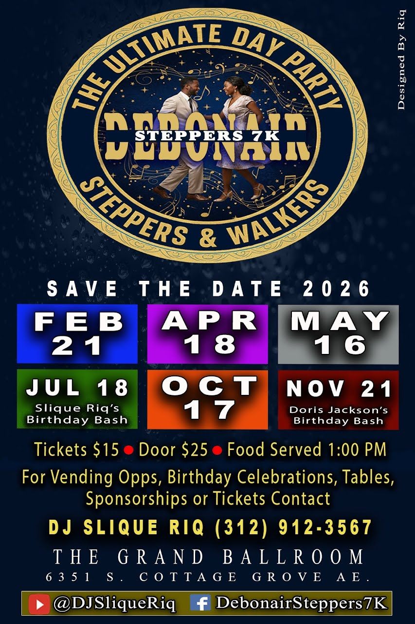 The Ultimate Day Party Debonair Steppers 7K Steppers & Walkers