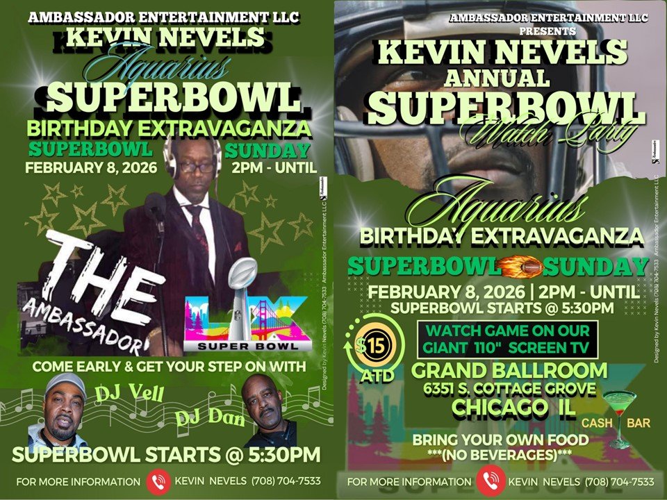 Aquarius SUPERBOWL Birthday Extravaganza